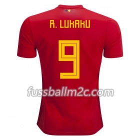 Fußballtrikots Belgien R.Lukaku 9 Heim Trikotsatz WM 2018